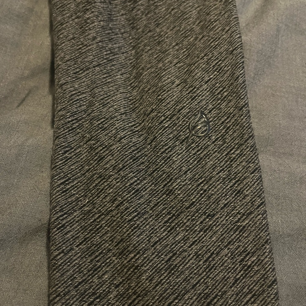Gray Women's High-Waisted Leggings - Picture 3 of 4